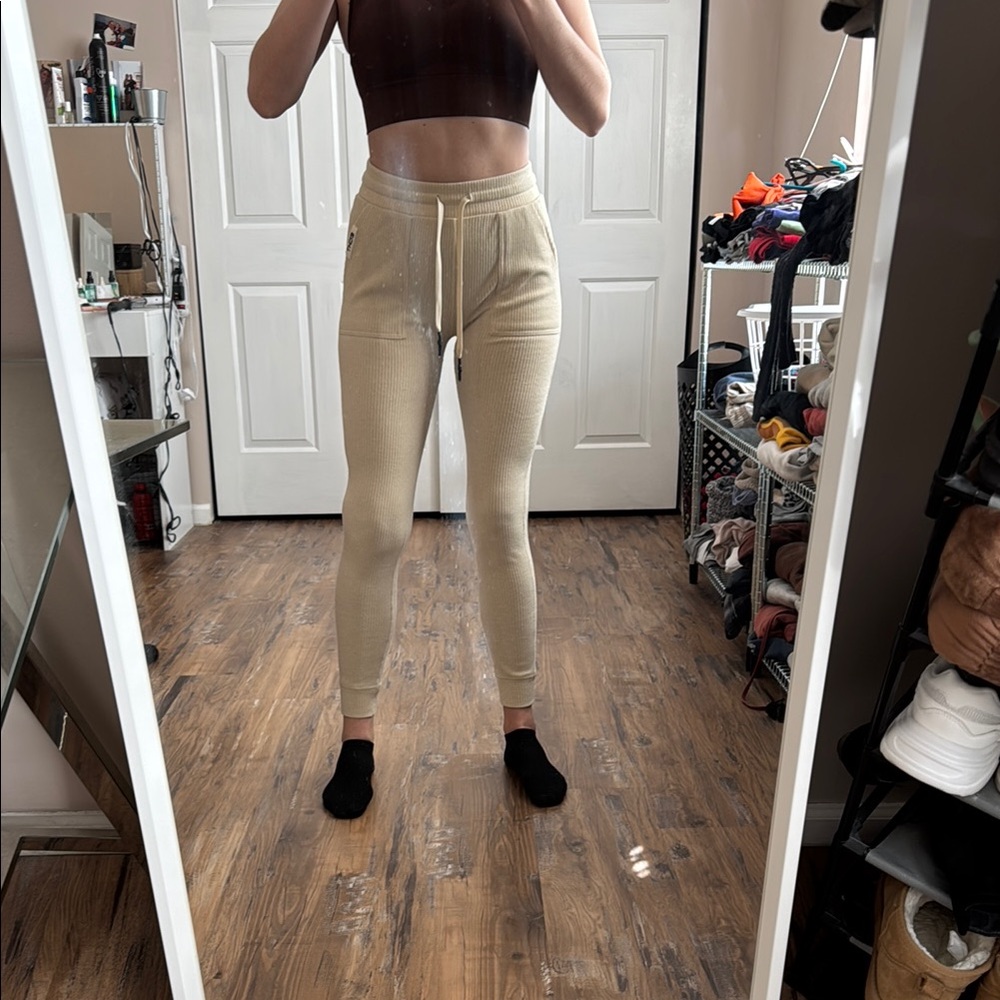 ECHT Beige Track Pants